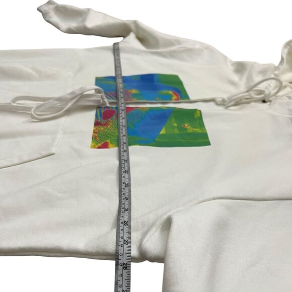 Christian Dada Masanori Morikawa Tie Front Graphic Oversized Hoodie Size 50 US M - Picture 7 of 11